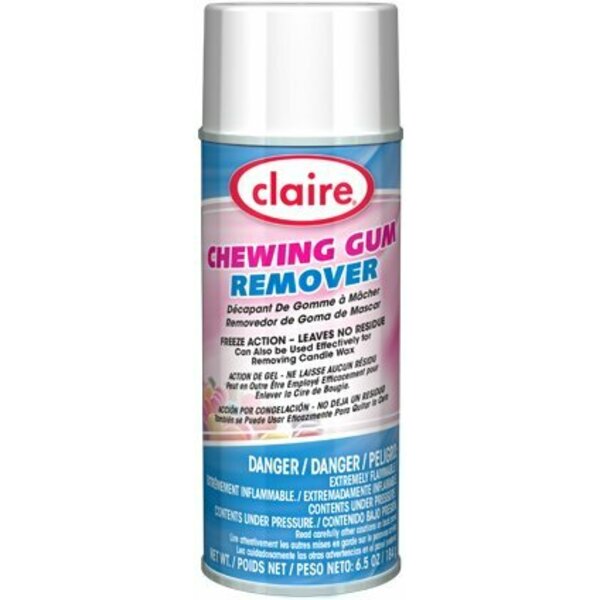 Claire Chewing Gum Remover w/Extender Tube, 12oz, 12PK CL813